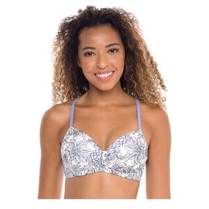 KINDLY Yours Wirefree Bra Soft Sustainable Sugarcane Reeds Bra Size 34A